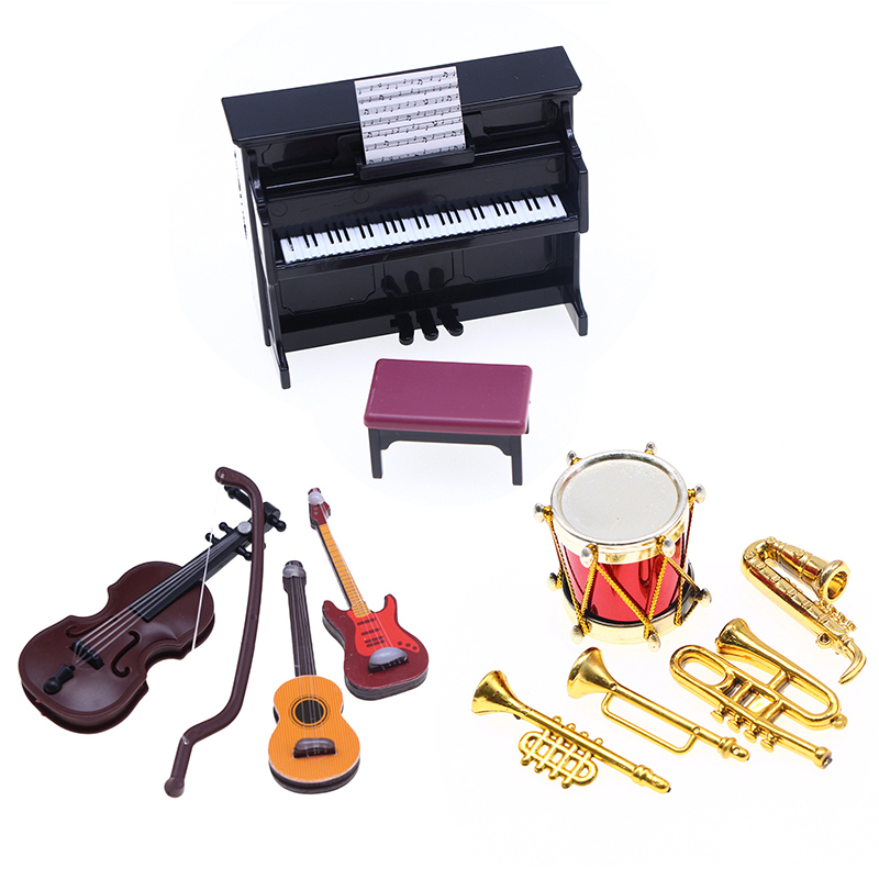 Musical Instrument Project - 【M】1:12 Ensemble d'instruments de musique classiques
