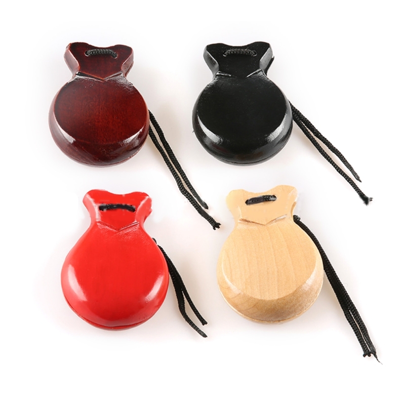 Castanet Flamenco - 2 pièces castagnettes traditionnelles espagnoles en