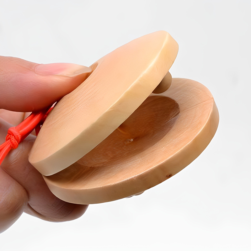 Castanet Flamenco - Castagnettes en bois, instrument de musique
