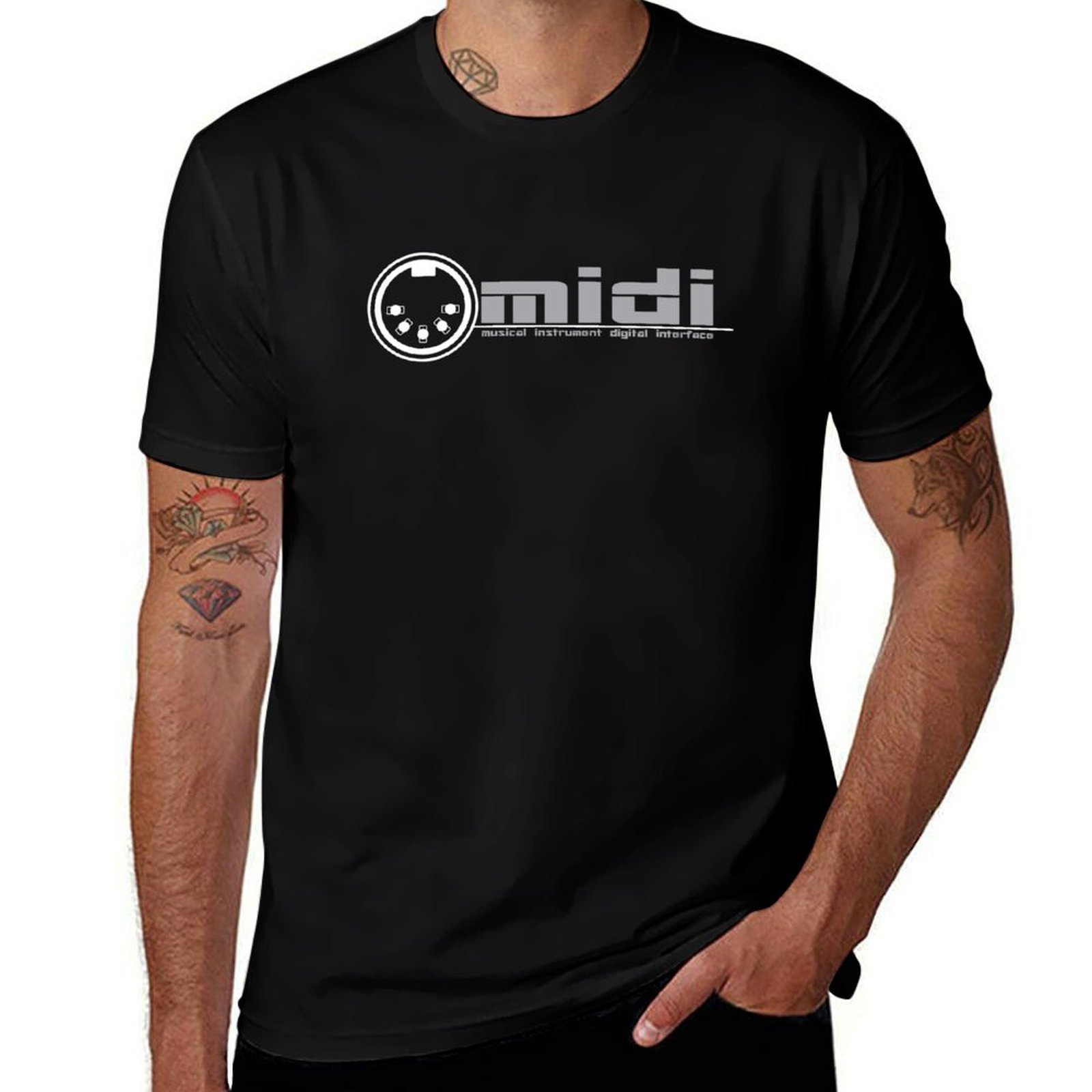 Musical Instrument Digital Interface - T-shirt MIDI - Musical Instrument Digital