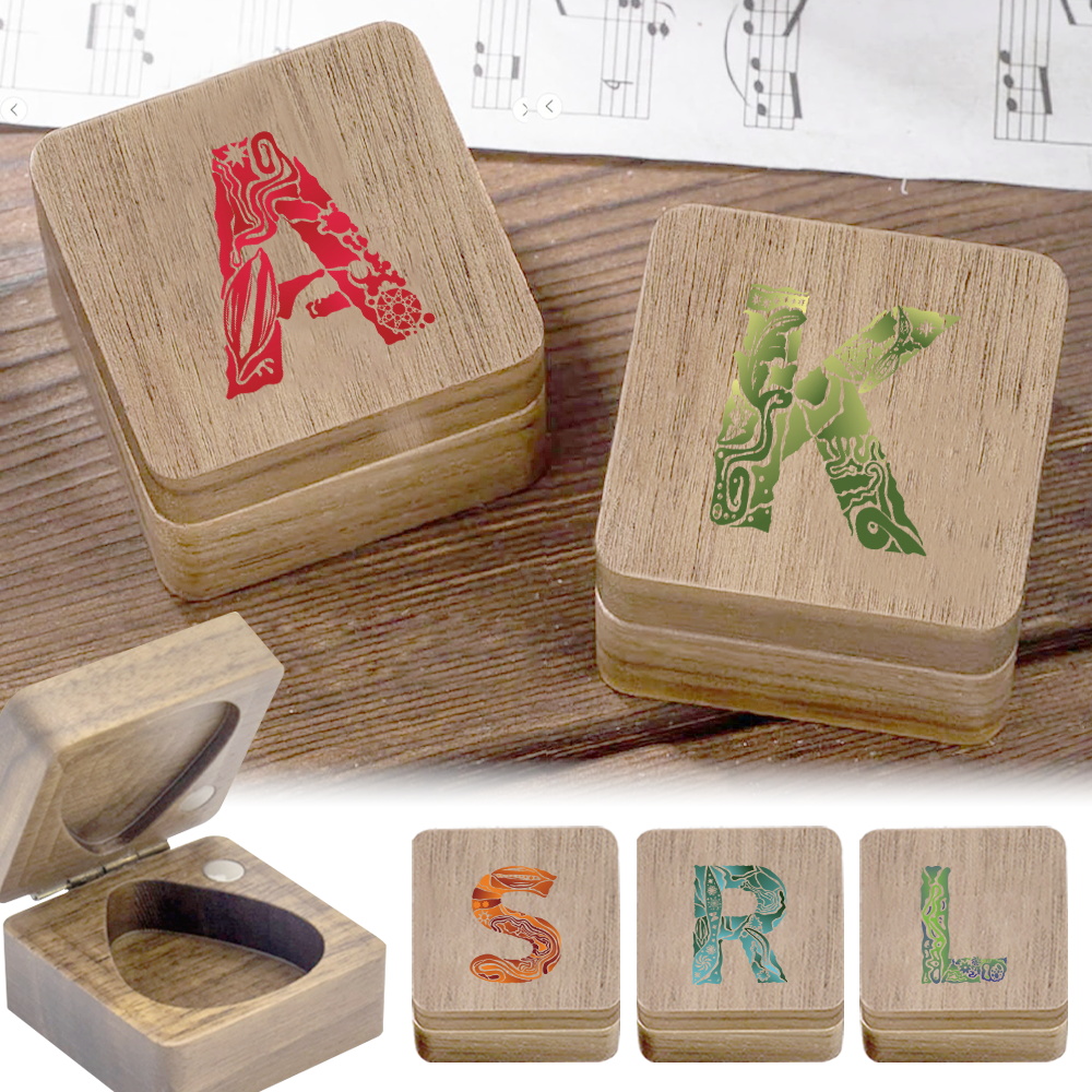 Musical Instrument Images - Boîte de rangement en bois pour