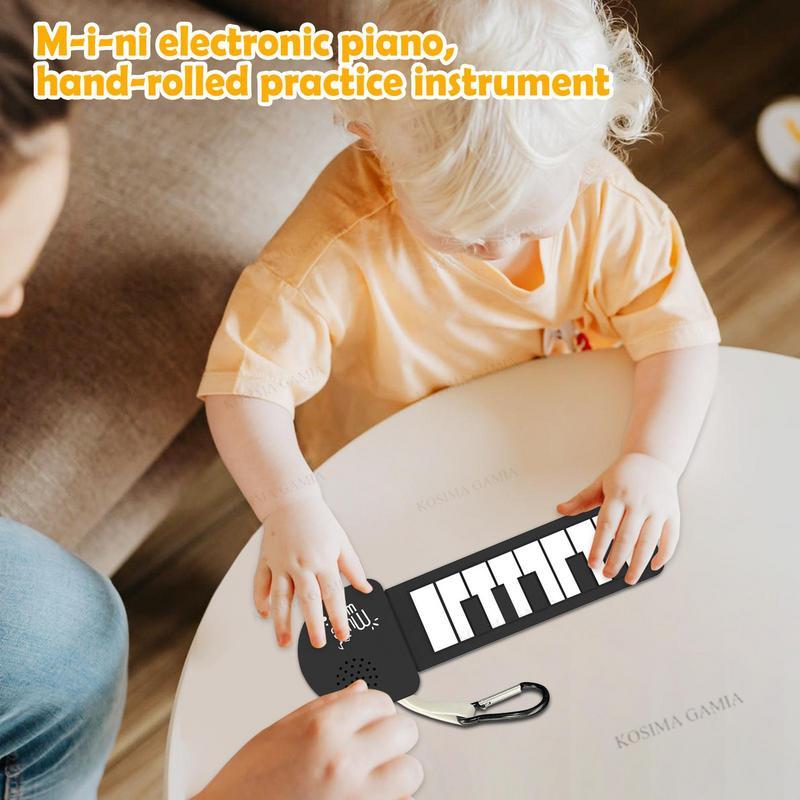 Musical Instrument Project - Piano électronique enroulable en silicone, clavier
