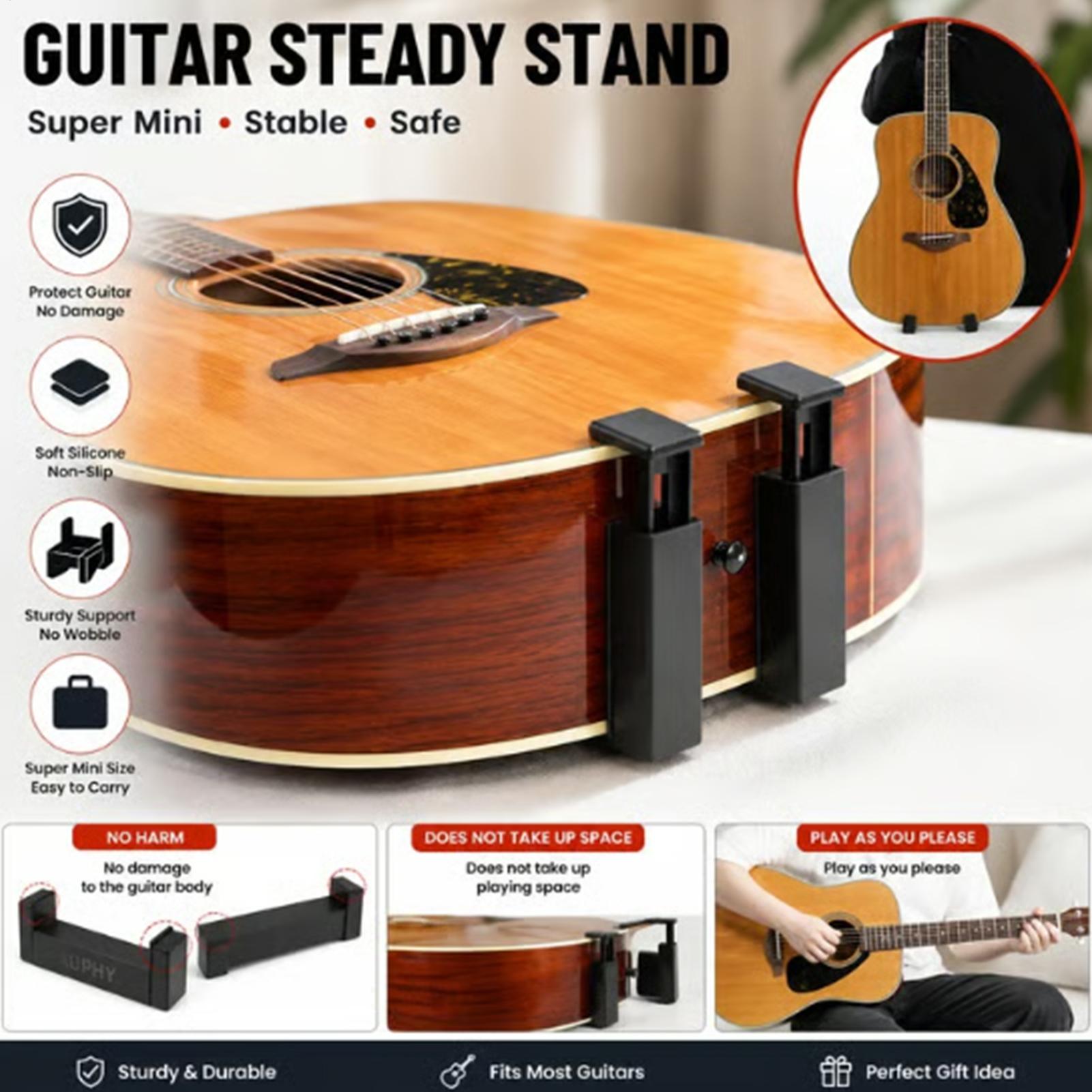 Musical Instrument Banjo - Support de sol portable pour guitare,