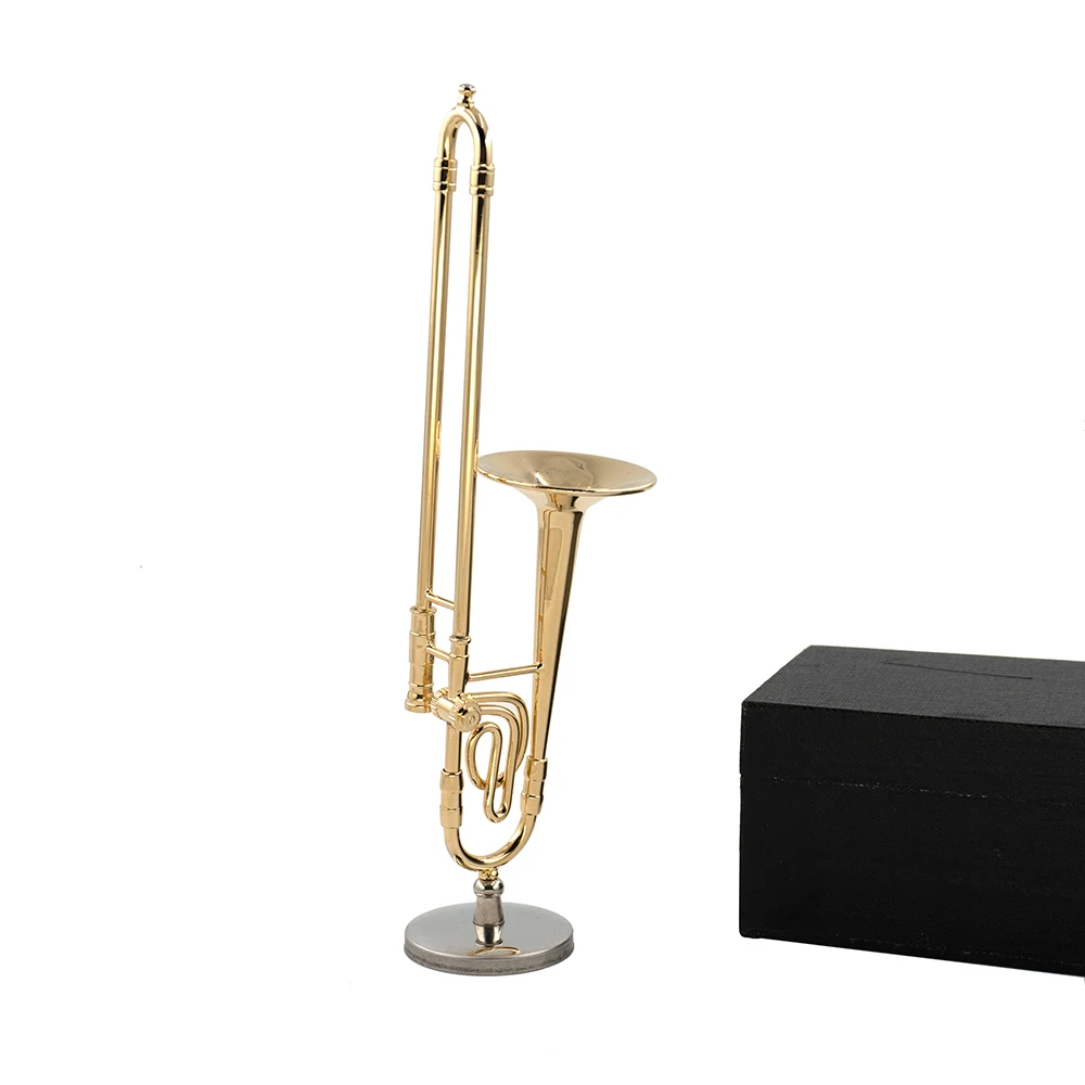 Musical Instrument Trombone - Trombone Miniature en cuivre pur, modèle