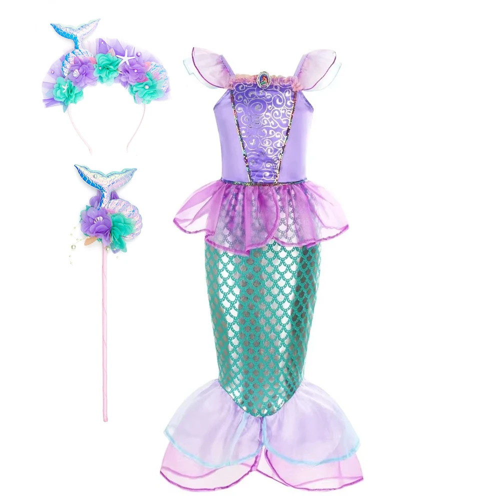 Musical Instrument Trombone - Costume de sirène pour enfants, robe