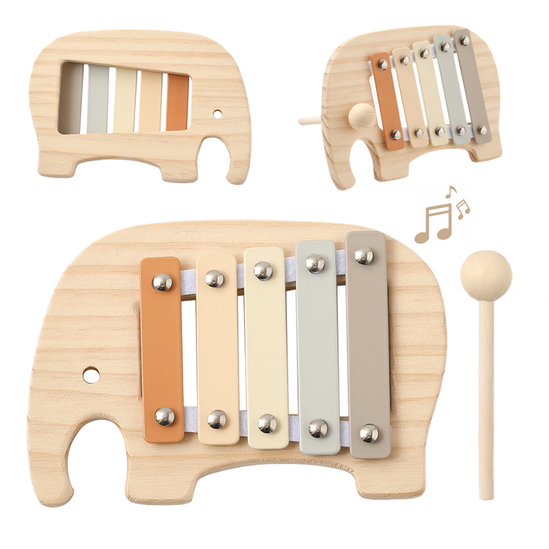 Musical Instruments Cartoon - Jouet Montessori pour bébé, Instrument de