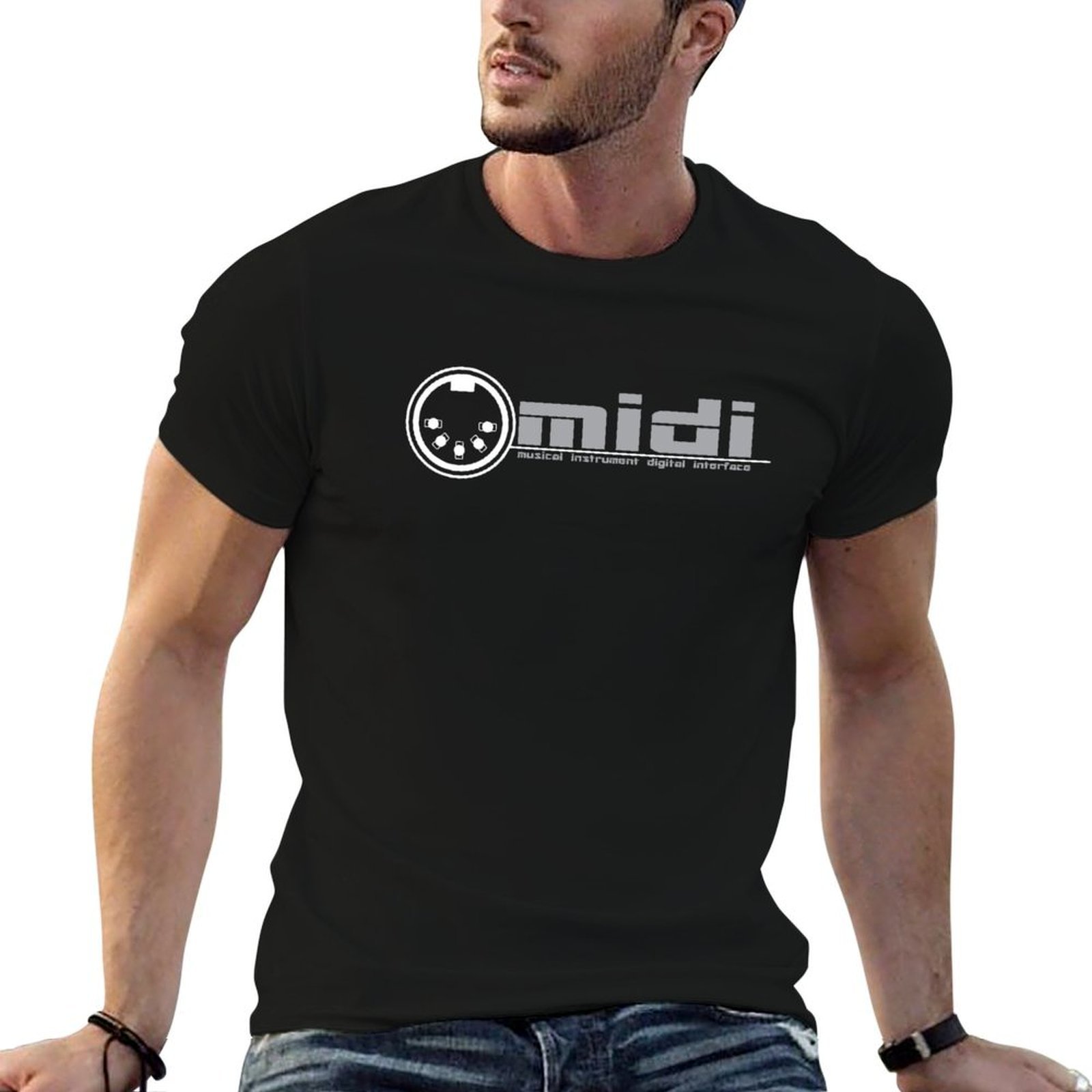 Musical Instrument Digital Interface - T-shirt MIDI - Musical Instrument Digital