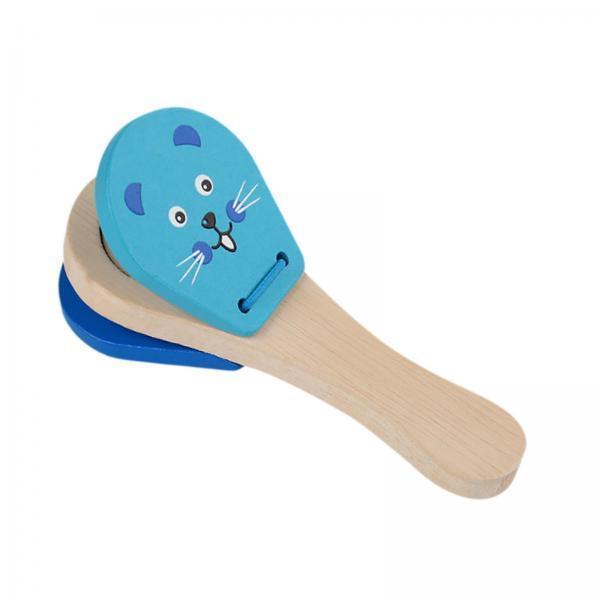 Musical Instrument Clapper - Castagnettes en bois, instrument de percussion