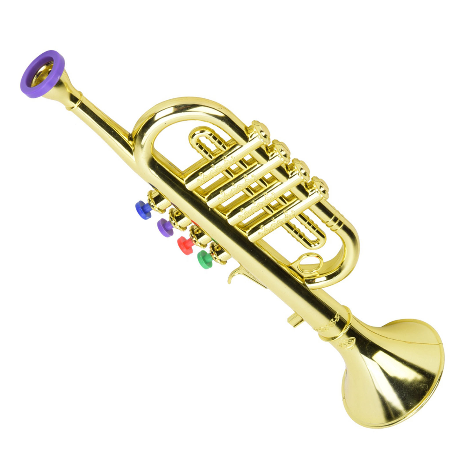 Musical Instrument Project - Trompette pour enfants en plastique revêtu