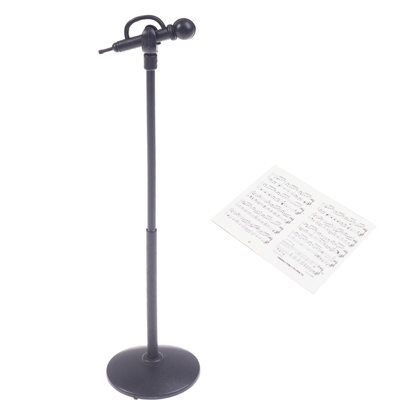 Musical Instrument Images - 2 pièces/ensemble 1:12 maison de poupée