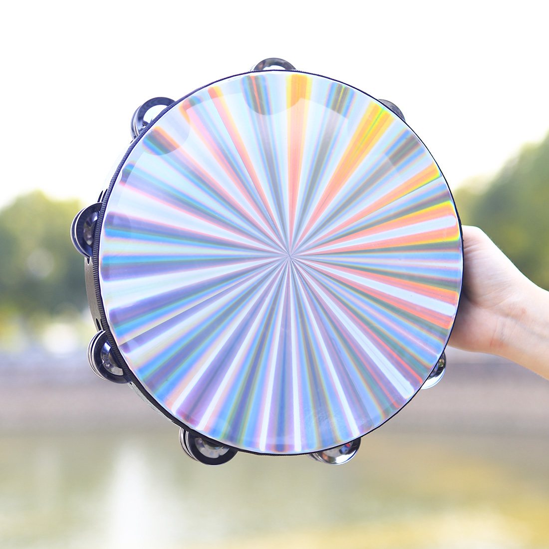 Tambourin à manivelle PerSCH e - Musical Instrument Project avis et prix