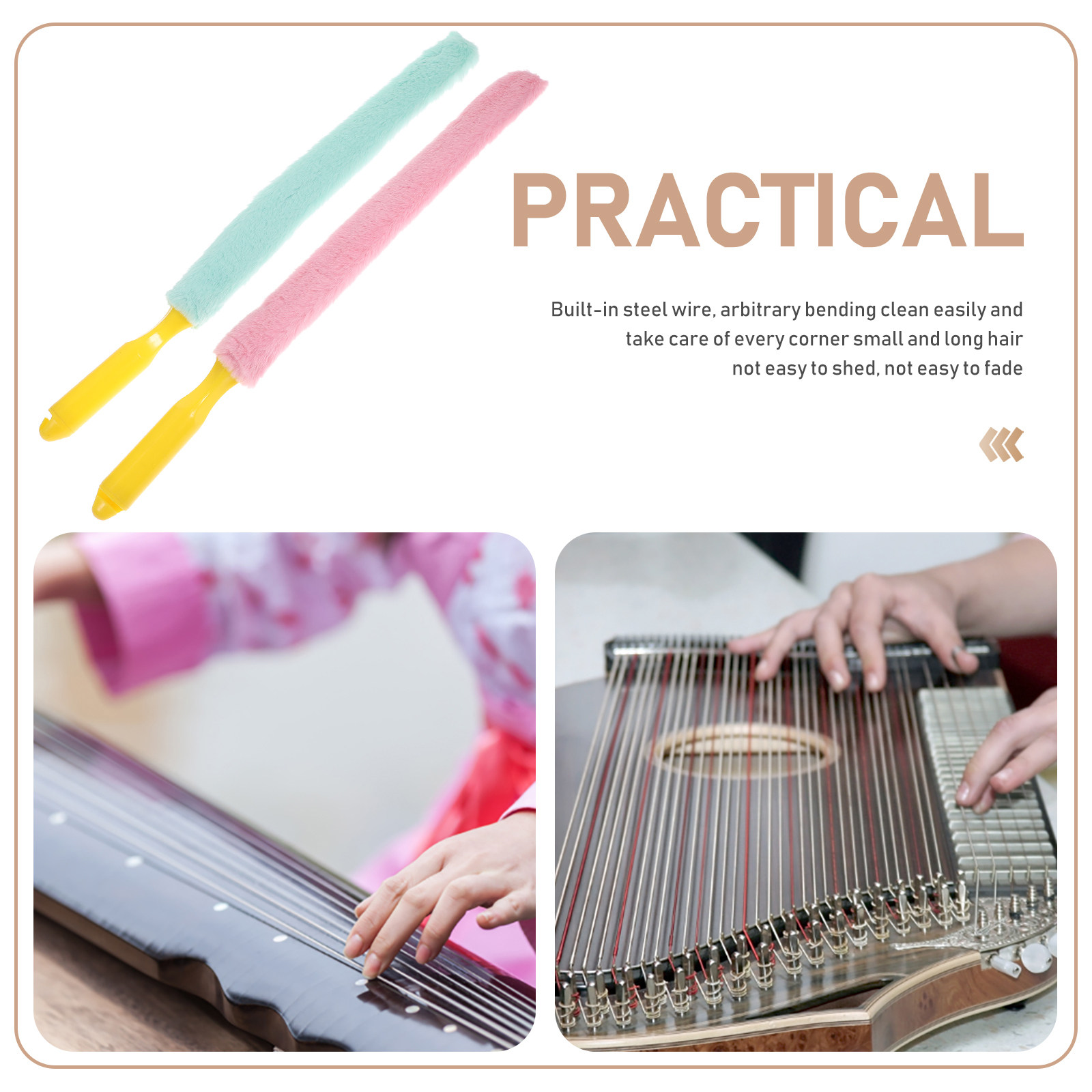 2 brosses de nettoyage pour gu - Musical Instrument Guzheng avis et prix