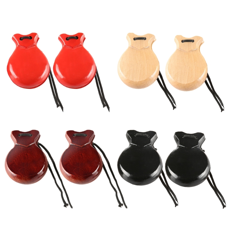 2 pièces de castagnettes espag - Castanet Flamenco avis et prix