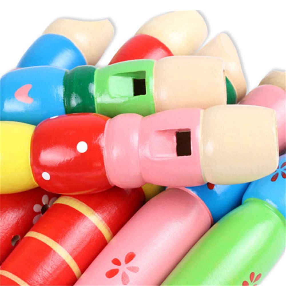 Flûte en bois colorée pour enf - Musical Instruments Cartoon avis et prix