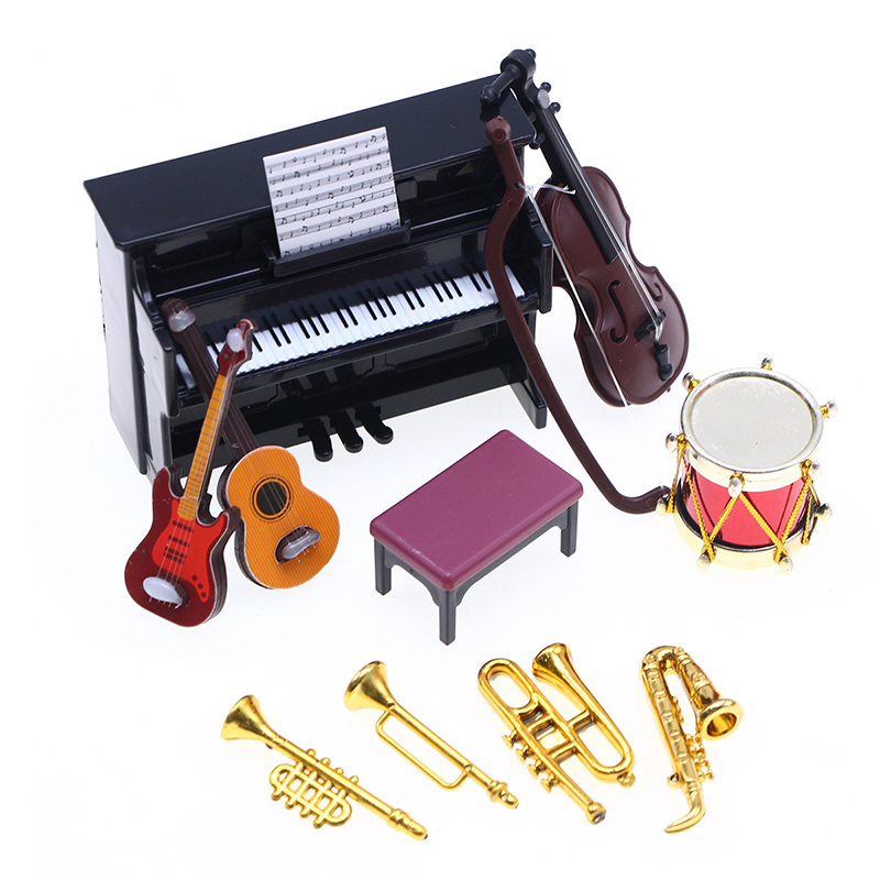 【M】1:12 Ensemble d'instruments - Musical Instrument Project avis et prix