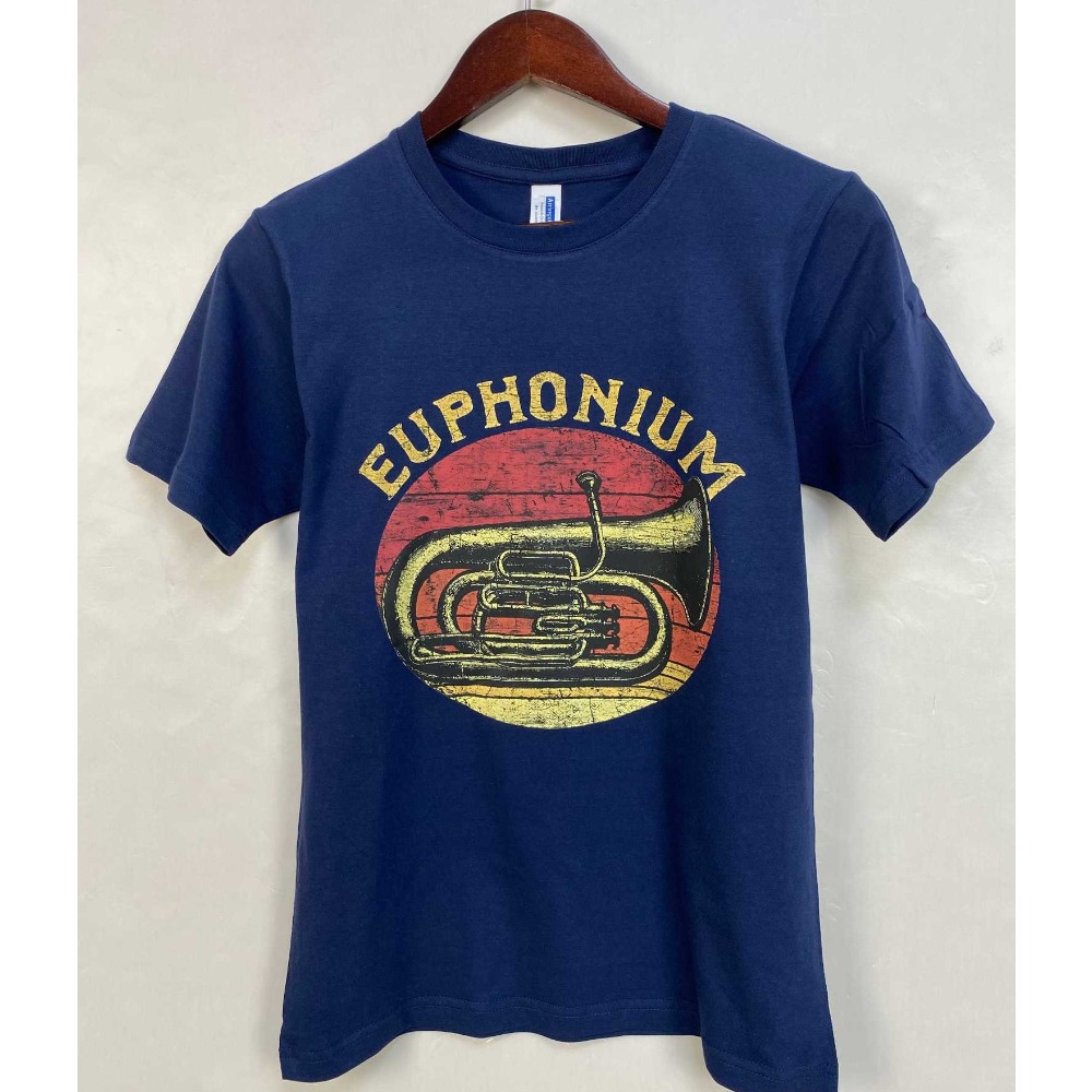T-shirt drôle d'euphonium vint - Musical Instruments Cartoon avis et prix