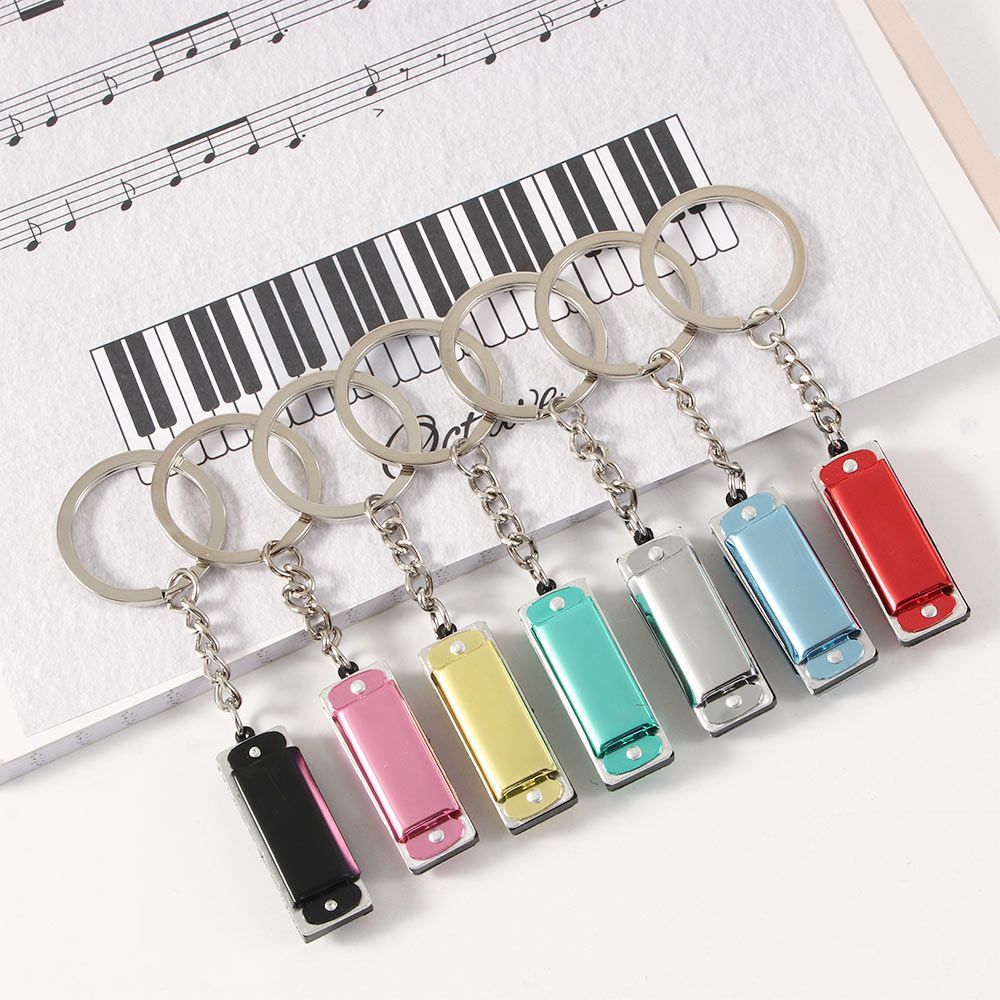 Porte-clés Harmonica en forme  - Musical Instruments Cartoon avis et prix