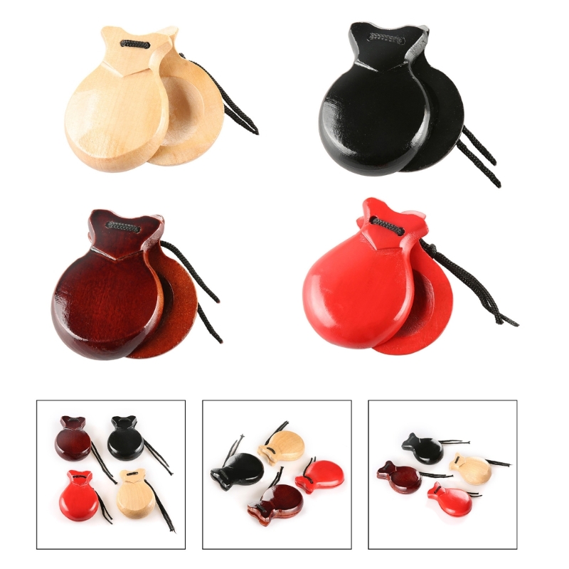 Castagnettes traditionnelles e - Castanet Flamenco avis et prix