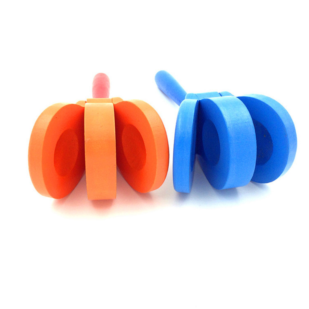 Castagnettes en bois, 3 pièces - Musical Instrument Clapper avis et prix