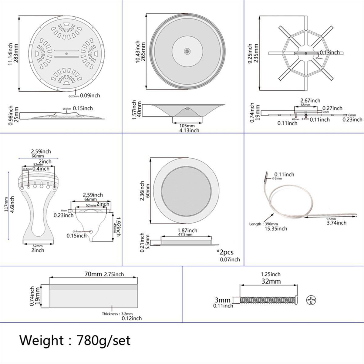 Y504A cônes de résonateur chau - Dobro Resonator Guitar avis et prix