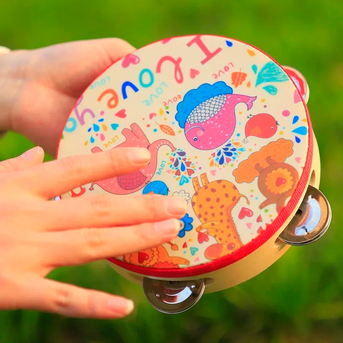 Tambourin SLADE de 6 pouces, t - Musical Instruments Cartoon avis et prix