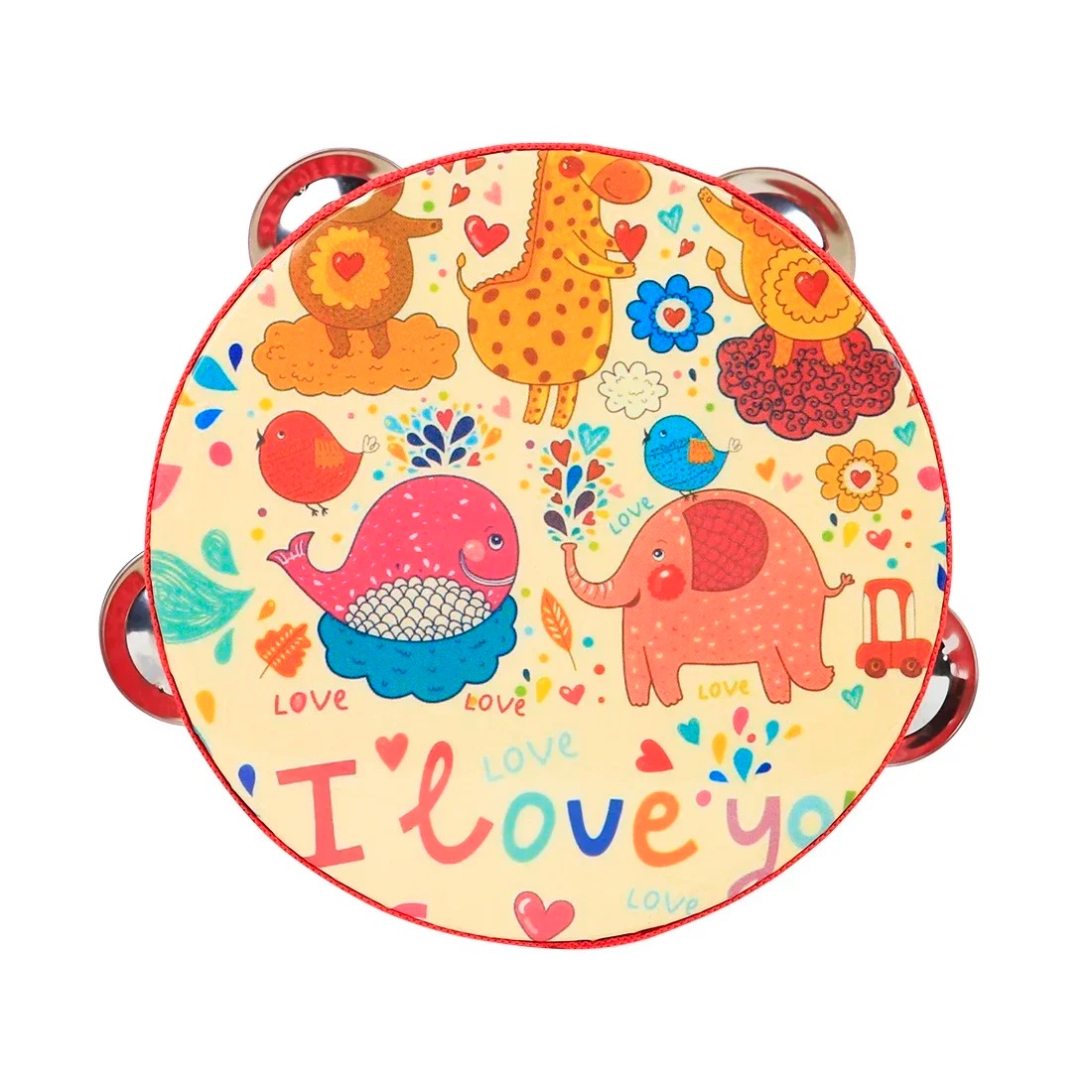 Tambourin SLADE de 6 pouces, t - Musical Instruments Cartoon avis et prix