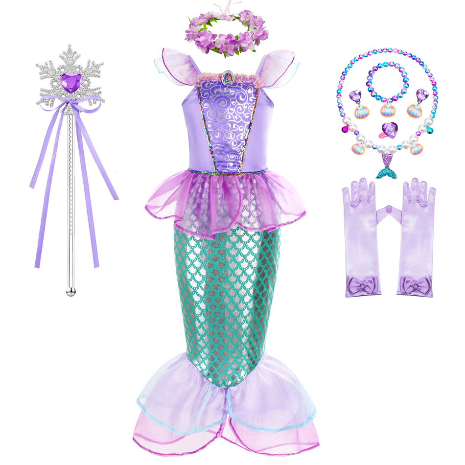 Costume de sirène pour filles, - Musical Instrument Trombone avis et prix