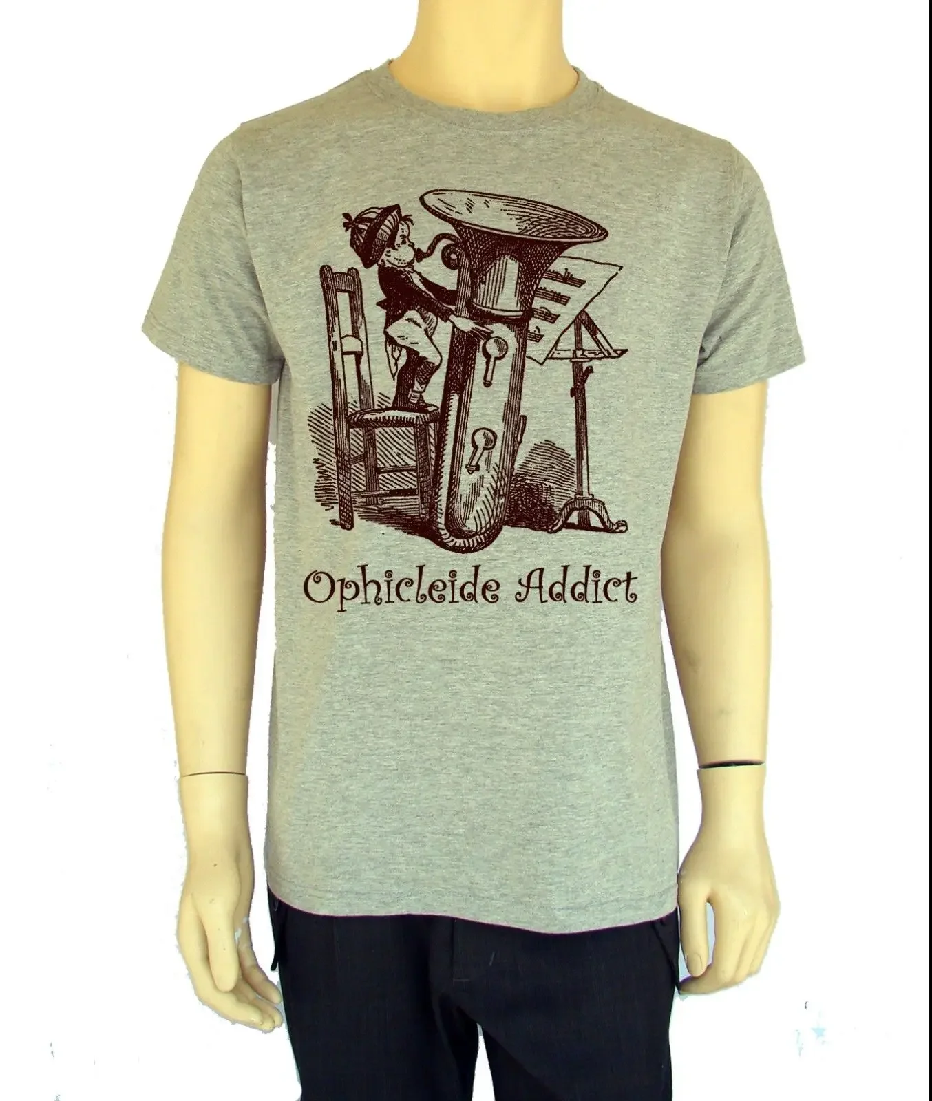 T-shirt graphique pour hommes, - Musical Instrument Images avis et prix