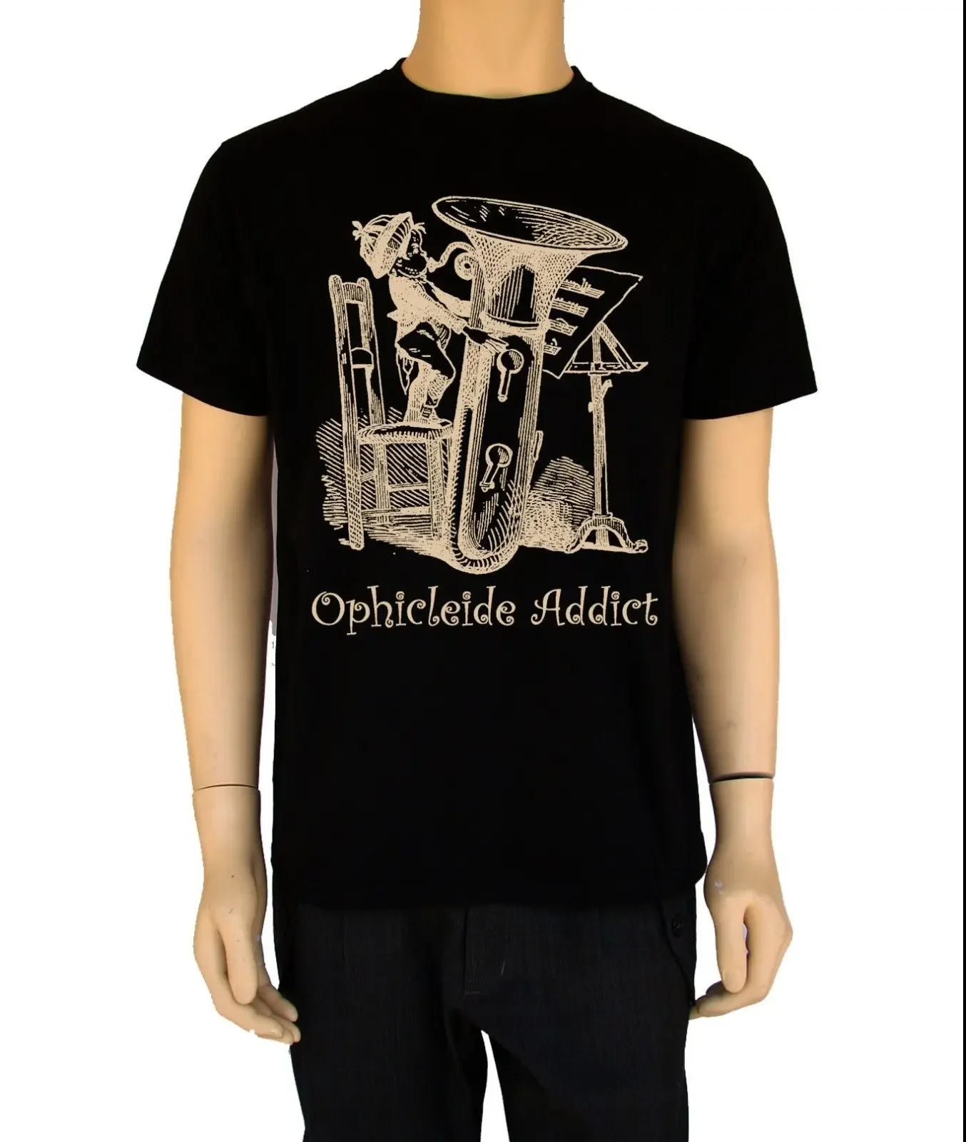 T-shirt graphique pour hommes, - Musical Instrument Images avis et prix