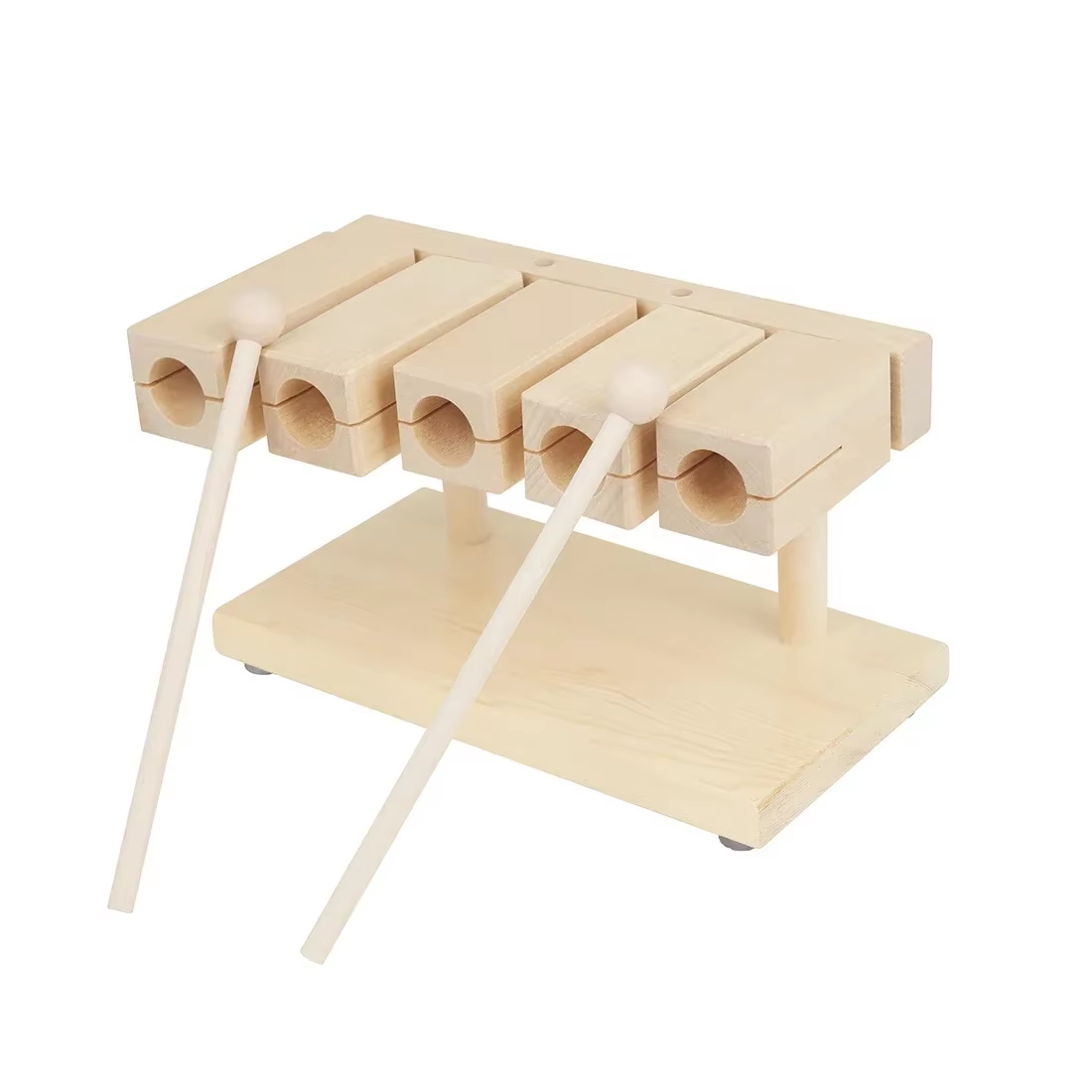 IRIN Clappers Orff en bois nat - Musical Instrument Clapper avis et prix