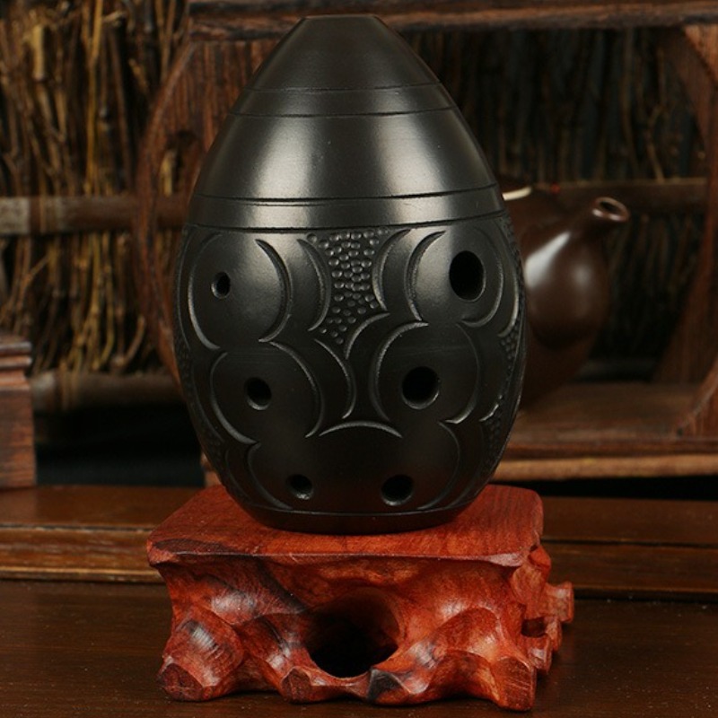 8 trous Ocarina noir Portable  - Musical Instrument Project avis et prix