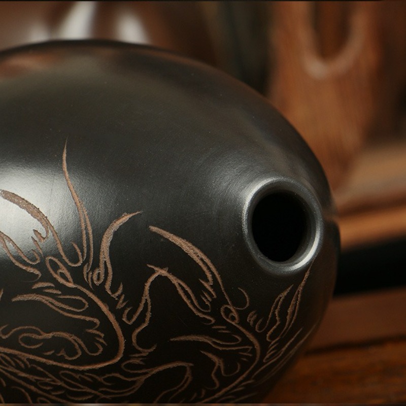 8 trous Ocarina noir Portable  - Musical Instrument Project avis et prix