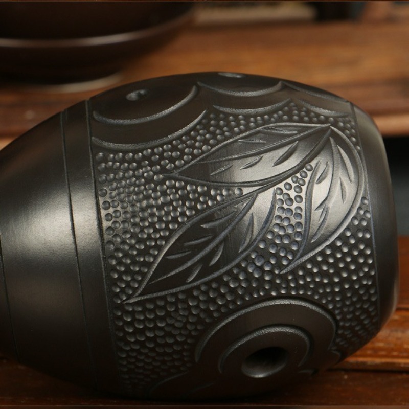 8 trous Ocarina noir Portable  - Musical Instrument Project avis et prix