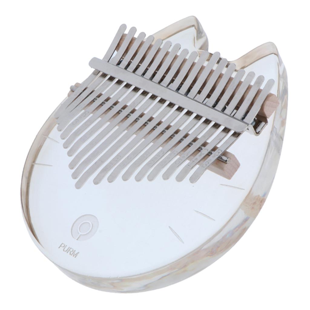 Kalimba 17 touches en acryliqu - Musical Instrument Kids avis et prix