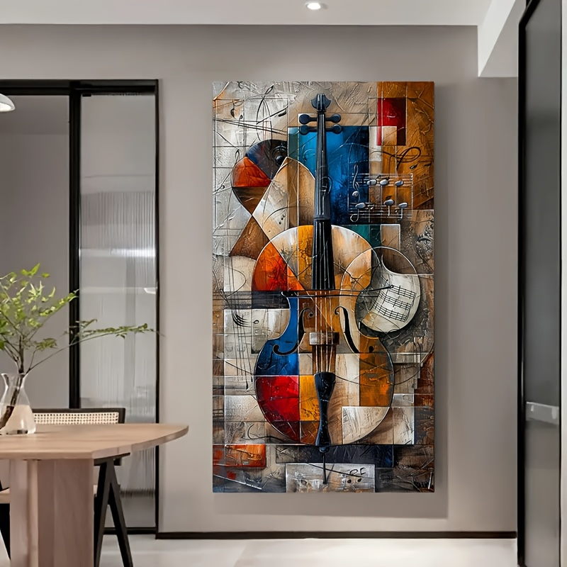 Affiche de violoncelle abstrai - Musical Instrument Images avis et prix