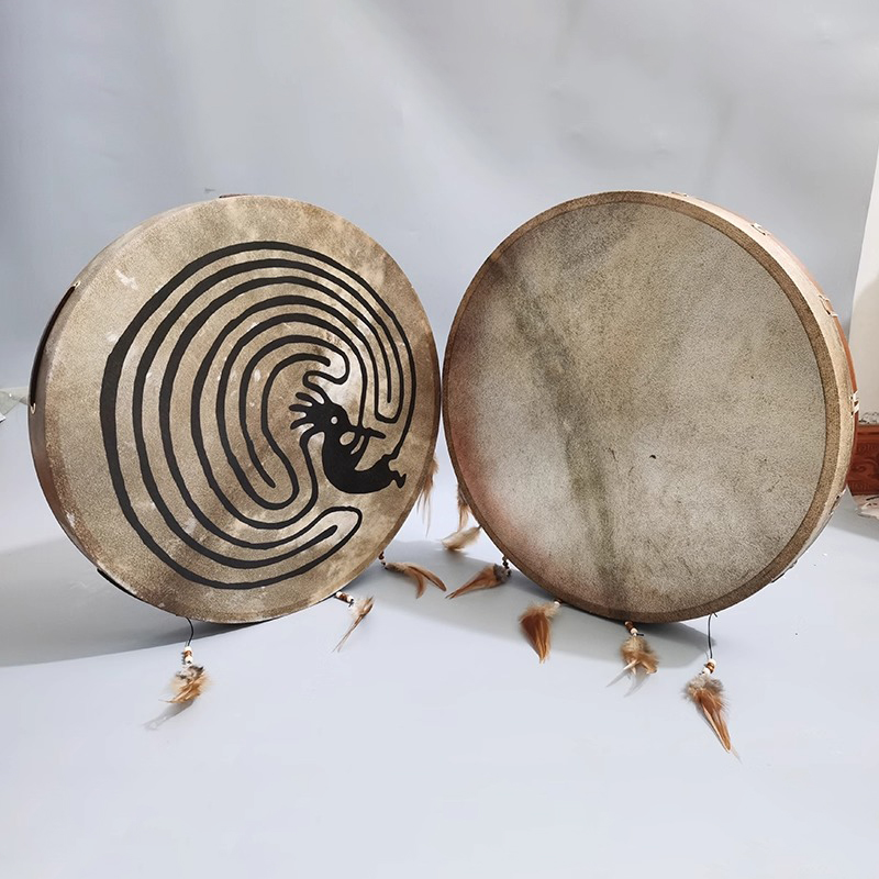 Tambour chaman en peau de chèv - Frame Drum Goat Skin avis et prix